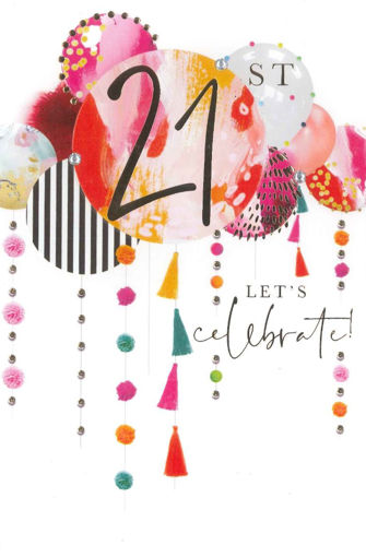 Picture of 21ST BIRTHDAY CARD